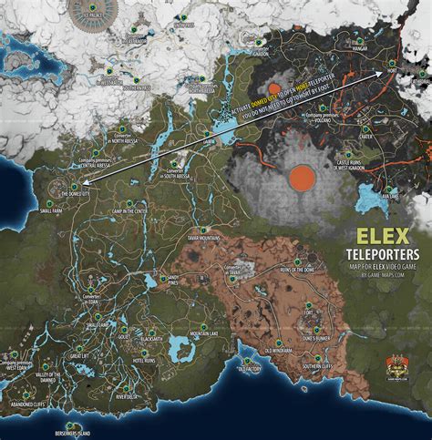 Elex Teleporters Map Game