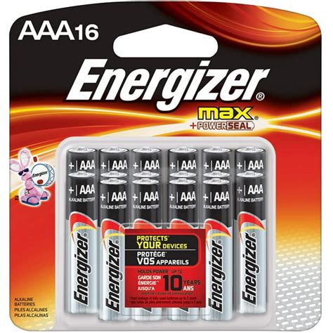 Energizer Aaa Batteries Triple A Battery Max Alkaline 16 Count