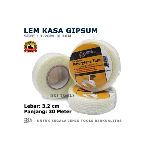 Jual Lakban Lem Kasa Kassa Gypsum Gipsum Kzw Mm Meter Fiberglass