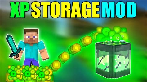 Minecraft Xp Storage Mod Xp Storage Minecraft Store Xp Minecraft