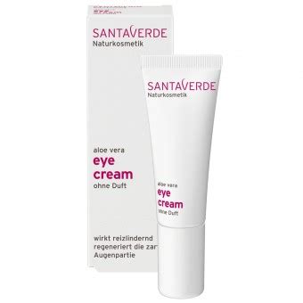 Santaverde Aloe Vera Augencreme Ohne Duft NaturPur Shop