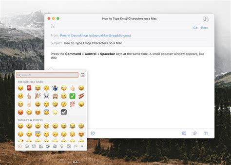 How to get emojis on mac keyboard - legstrust