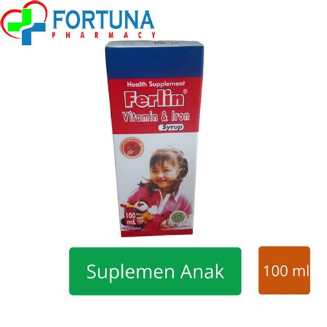 Jual Ferlin Sirup 100 Ml Shopee Indonesia