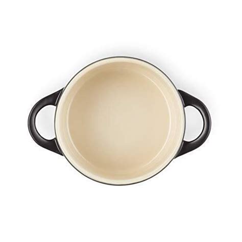 Le Creuset Stoneware Petite Round Casserole L Matte Black