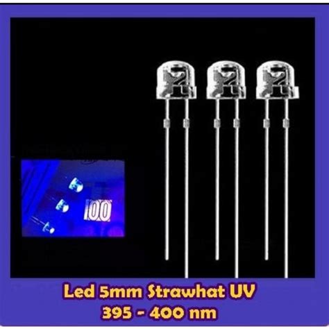 Jual Led Strawhat Mm Uv Ultraviolet Shopee Indonesia