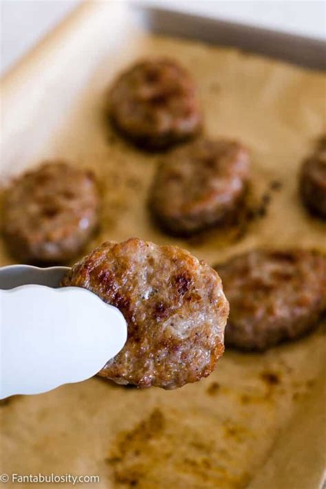 How To Cook Sausage Patties In The Oven Fantabulosity