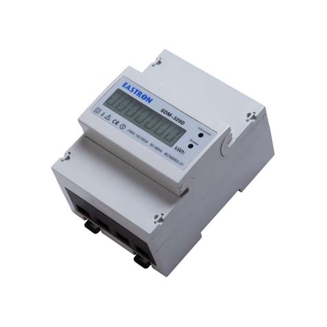 Sdm320d Single Phase Kwh Meter Din Rail Watt Meterce Approved Imax 100a High Quality