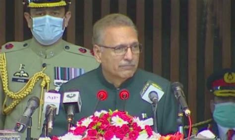 President Alvi Recounts Ptis Accomplishments In Address To Parliament