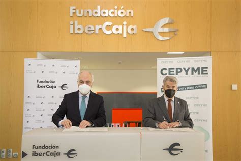 Fundación Ibercaja Y Cepyme Aragón Renuevan Su Colaboración Con El Programa Digital De