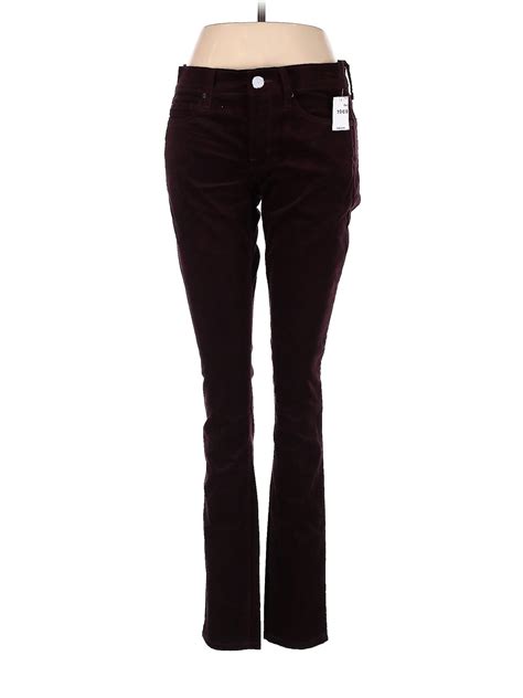 Gap Solid Maroon Burgundy Cords Size 4 68 Off Thredup