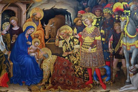 Adoration Of The Magi Detail Photograph By Gentile Da Fabriano