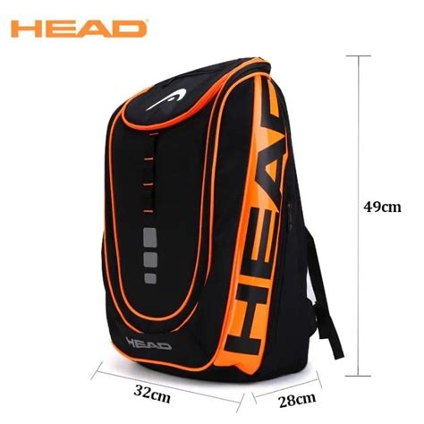 Original Head Radical Tennis Backpack 2 Pack Rackets Mens Bag Tenis