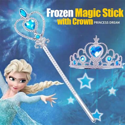 Jual Bostonstore Frozen Magic Set Elsa Anna Mahkota Dan Tongkat Pcs