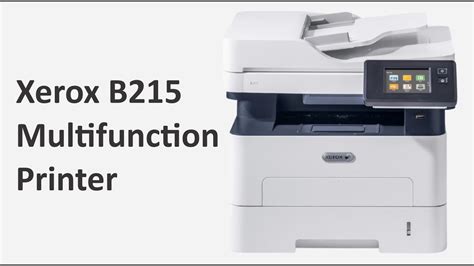 Xerox B215 Multifunction Printer Installation Guide