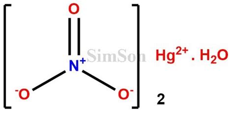 Mercuric Nitrate Monohydrate Cas No 7783 34 8 Simson Pharma Limited