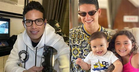 James Rodr Guez Pos Junto A Sus Hijos Por Primera Vez Para Portada De