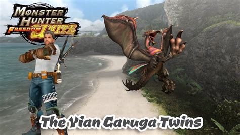 MHFU The Yian Garuga Twins Dual Blades 1080p 60fps HD Texture