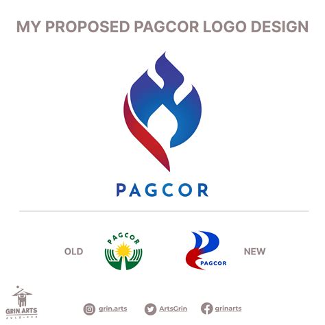 I attempted to redesign the new PAGCOR logo : r/Philippines