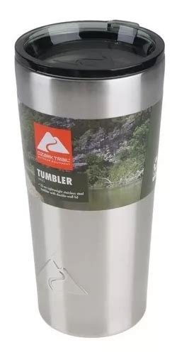 Vaso Termico Tumbler Ozark Trail Oz Acero Inoxidable Plateado