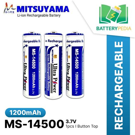 Jual Baterai Cas Isi Ulang Aa Rechargeble V Mitsuyama Ms Li