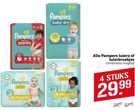 Alle Pampers Luiers Of Luierbroekjes Aanbieding Bij Coop