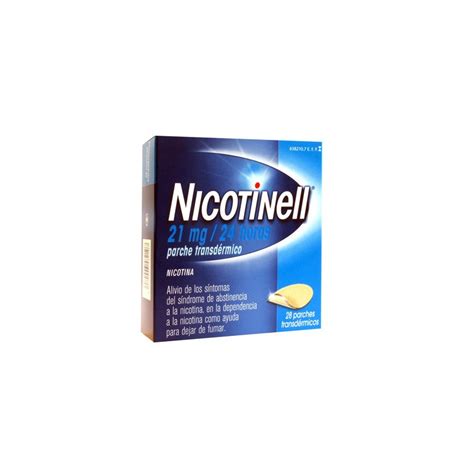 NICOTINELL 21 MG 24 HORAS PARCHE TRANSDERMICO 28 PARCHES