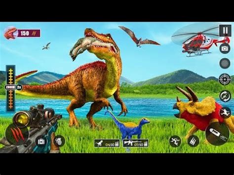 Dinosaur Hunter Fps Hunting Dino Sniper Shooter Offline Game Youtube