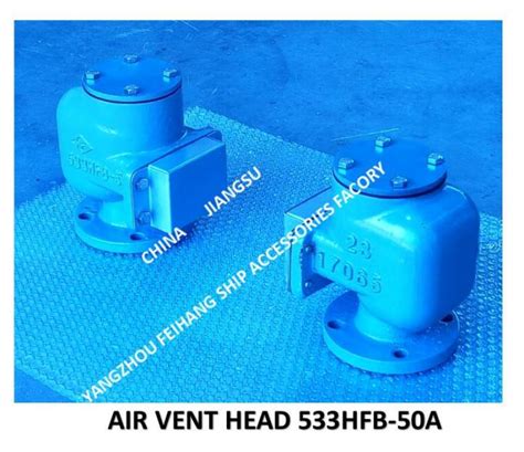 Air Pipe Head FOR FPT Cabin Pontoon Type Oil Tank Model 533HFO 50A