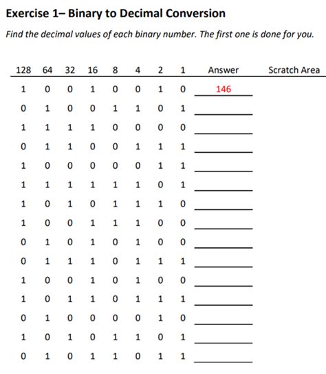 Binary To Decimal Conversion Online Exercise For Live Worksheets Worksheets Library