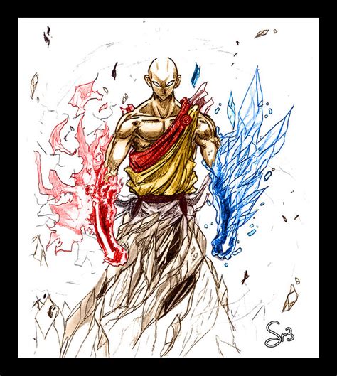 Aang Line Art Coloring Pages