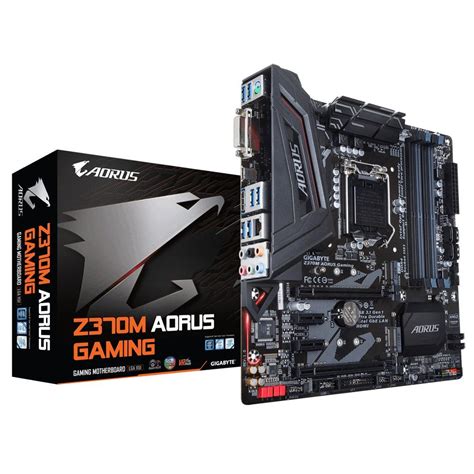 Placa Mãe Lga 1151 Z370m Aorus Gaming Ddr4 Usb 31 M2 Rgb Fusion