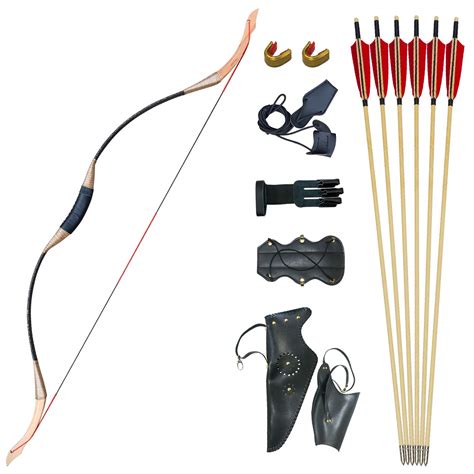 Buy Dandq Recurve Bow And Arrow For Adults Archery Set 30 35 40 45 50 Lb