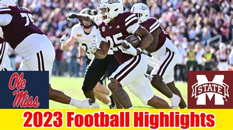 13 Ole Miss Vs Mississippi State FULL GAME HIGHLIGHTS HD NCAAF Week