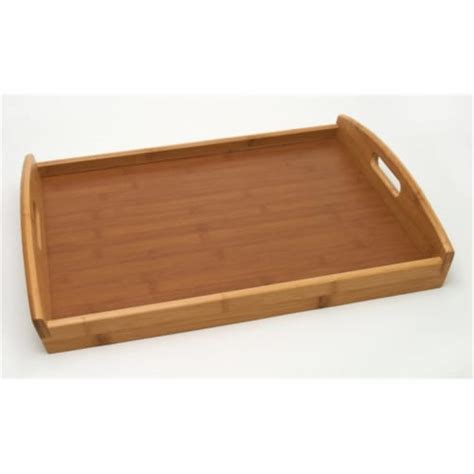 Lipper International 8864 Bamboo Tray Veneer Bottom 1 Food 4 Less