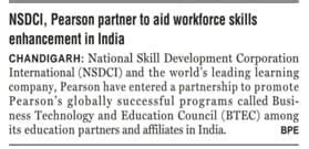 NSDCI And Pearson Partner to Aid Workforce Skills Enhancement in India