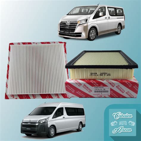 Package Cabin And Air Filter For Toyota Hiace GL Grandia 2 8L And