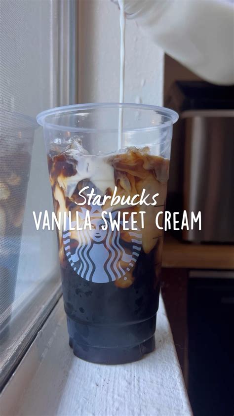 Copycat Starbucks Vanilla Sweet Cream Cold Brew Coffee Recipe Artofit