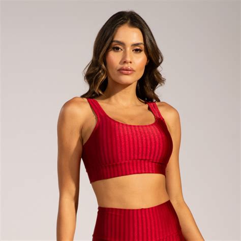 Top Fitness New Zig Bojo Remov Vel Vermelho Vekyo Moda Feminina