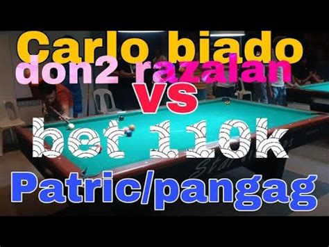 Carlo Biado Razalan Vs Patric Pangag Doubles Parehas Race To 17 Bet