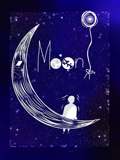 BTS JIN MOON WALLPAPER🌙💜 Iphone Wallpaper Images, Bts Wallpaper ...