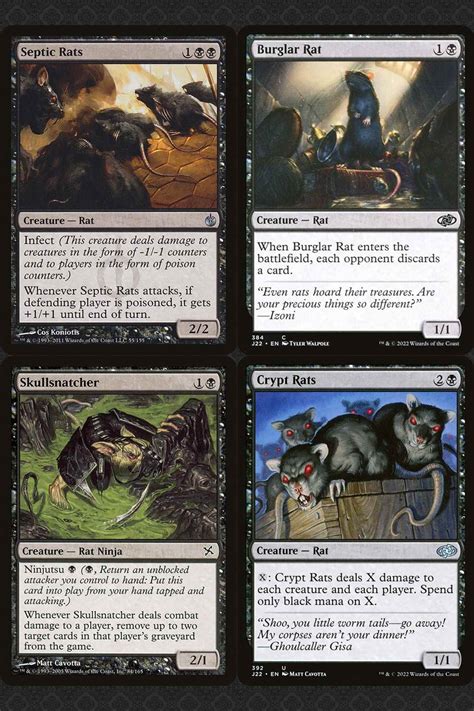 Karumonix The Rat King Commander Deck RATS EDH Ready To Play Infect