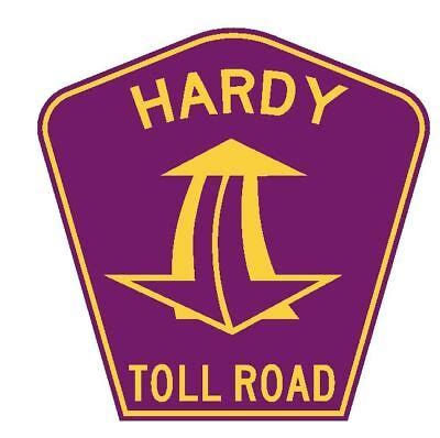 Texas Hardy Toll Road Sticker R4467 Highway Sign Road Sign Decal | eBay