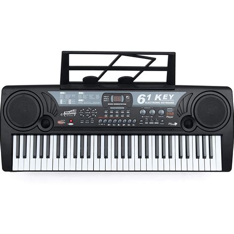 Electronic Music Keyboard Keys With Microphone