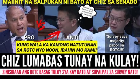 Tunay Na Ugali Ni Chiz Sumingaw Namilosopo At Nanira Sa Rotc Pahiya Kay