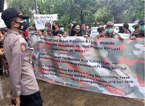 Laskar Merah Putih Desak Kementerian Bumn Periksa Dirut Pt Timah