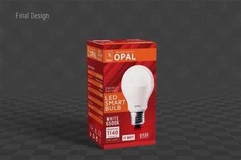 Printed LED Bulb Packaging Box At Rs 10 Piece Electronic Packaging