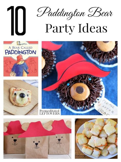 10 Paddington Bear Party Ideas