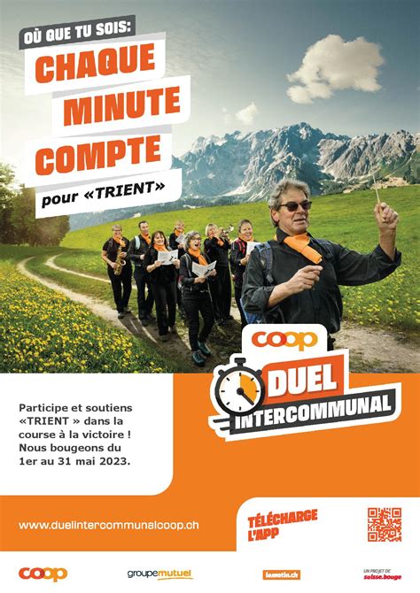 Trient Participe Suisse Bouge Commune De Trient