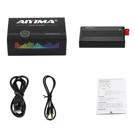 AIYIMA H1 Portable headphone amplifier 2xNE5532 20hz-20khz 170mw @ 32Ω ...