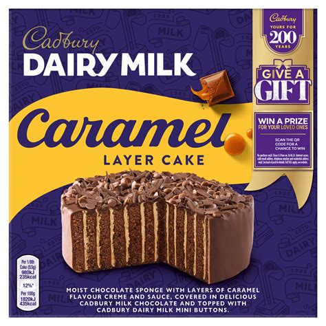 Cadbury Dairy Milk Caramel Layer Cake One Stop